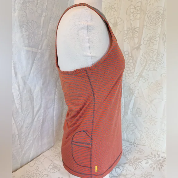 Lole Striped Mesh Racerback Tank Top - Picture 3 of 12